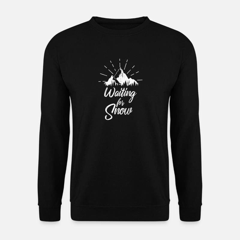 Snowboarding Schnee - Unisex Pullover - Schwarz