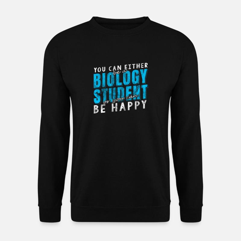 Biology Student - Unisex Pullover - Schwarz