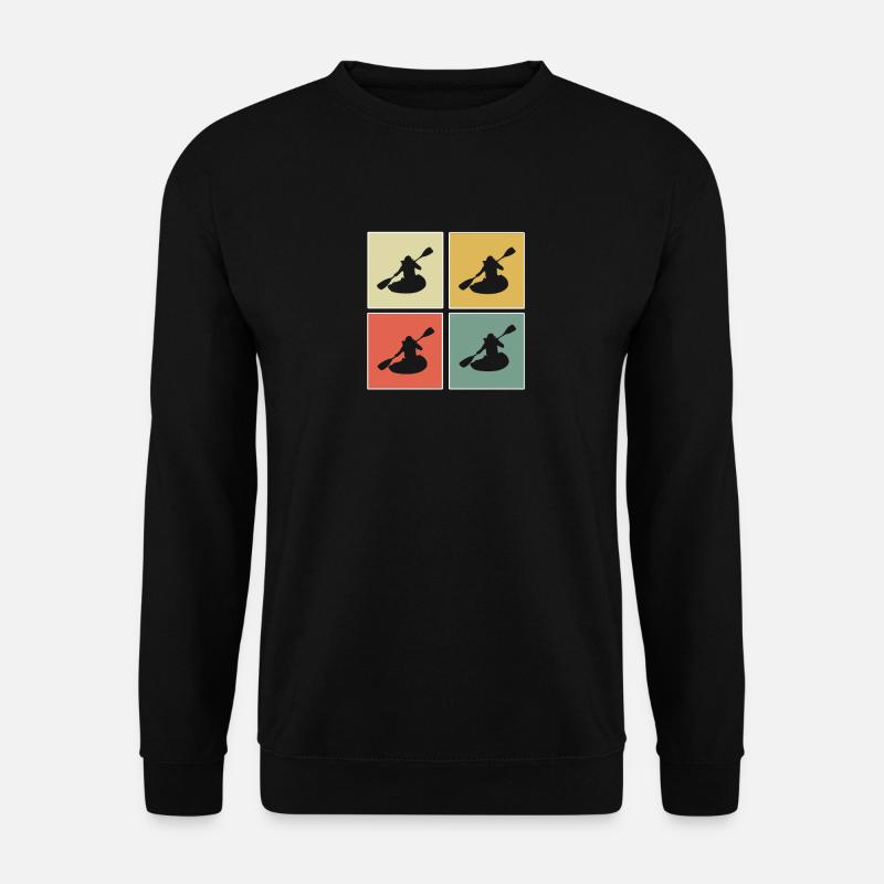 Kayak - Unisex Pullover - Schwarz