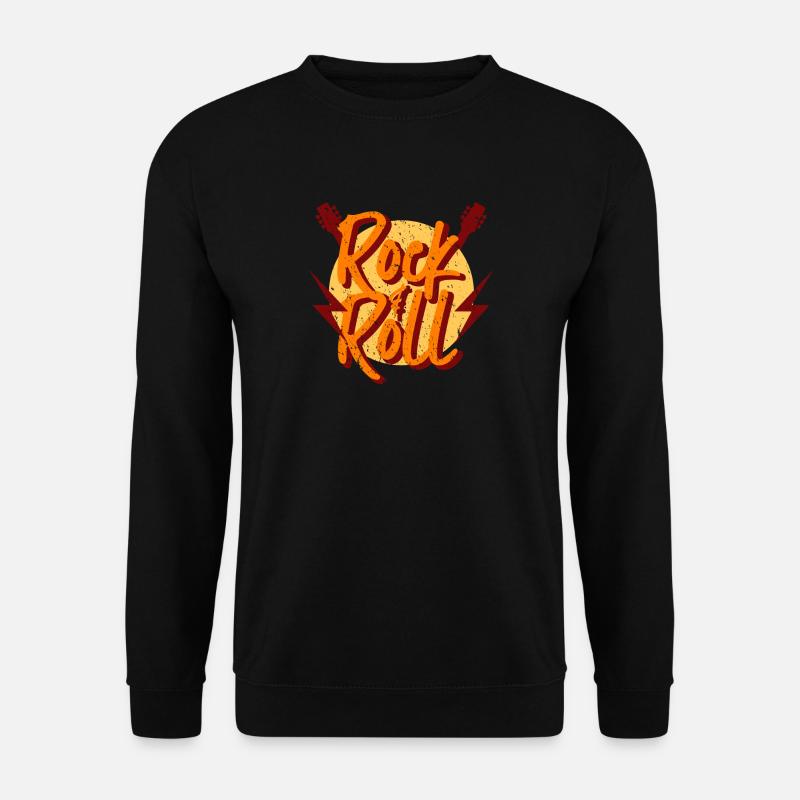 Rock 'n' Roll - Unisex Pullover - Schwarz