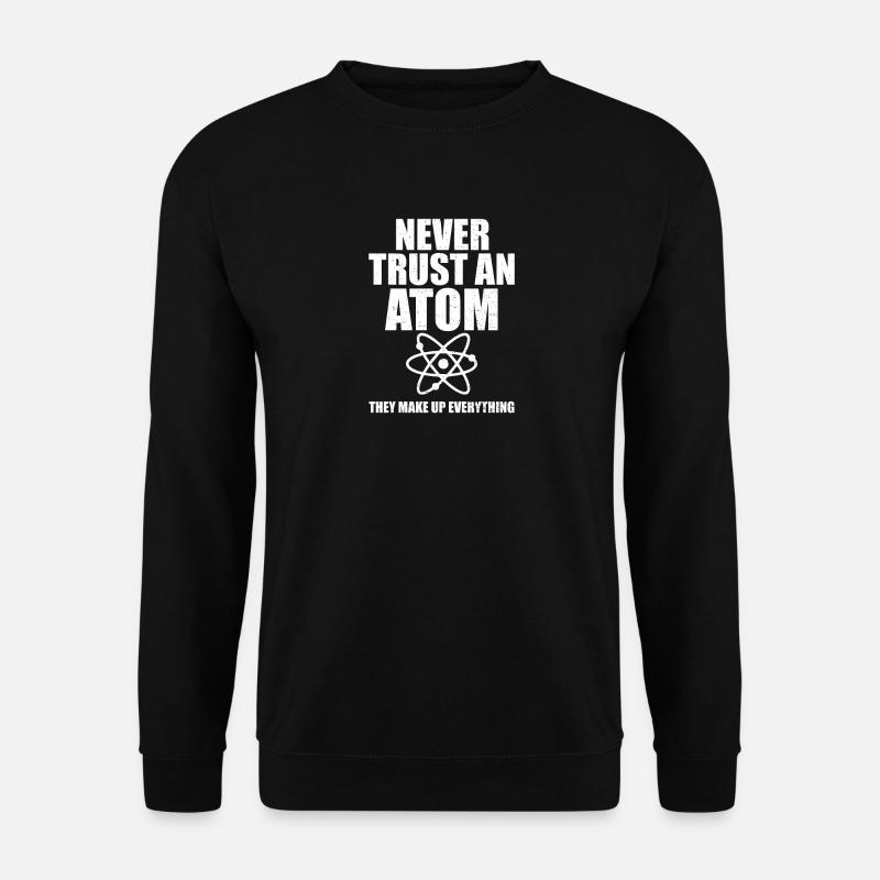 Science atom - Unisex Sweatshirt - black