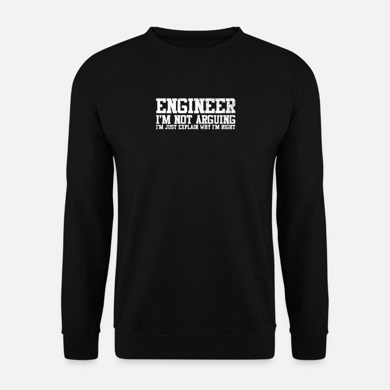 engineer - Unisex Sweatshirt - black