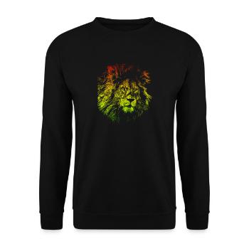 Reggae Musik - Unisex Pullover - Schwarz - Vorne - Alina (178cm) & Michal (187cm)