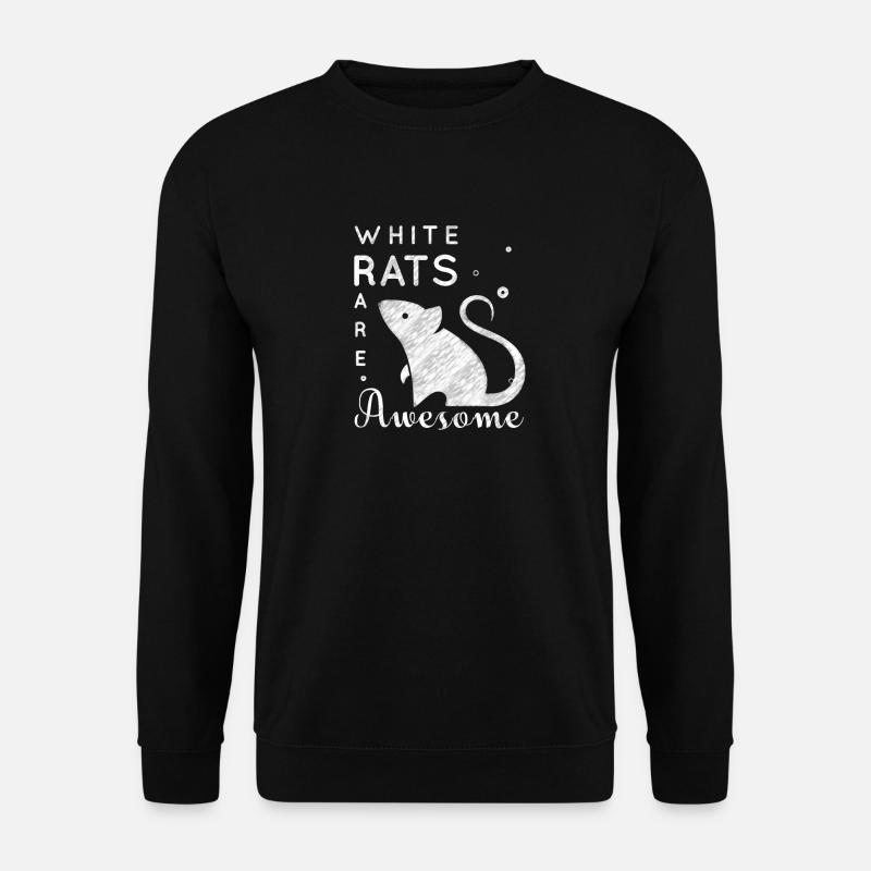 White mice - Unisex Sweatshirt - black