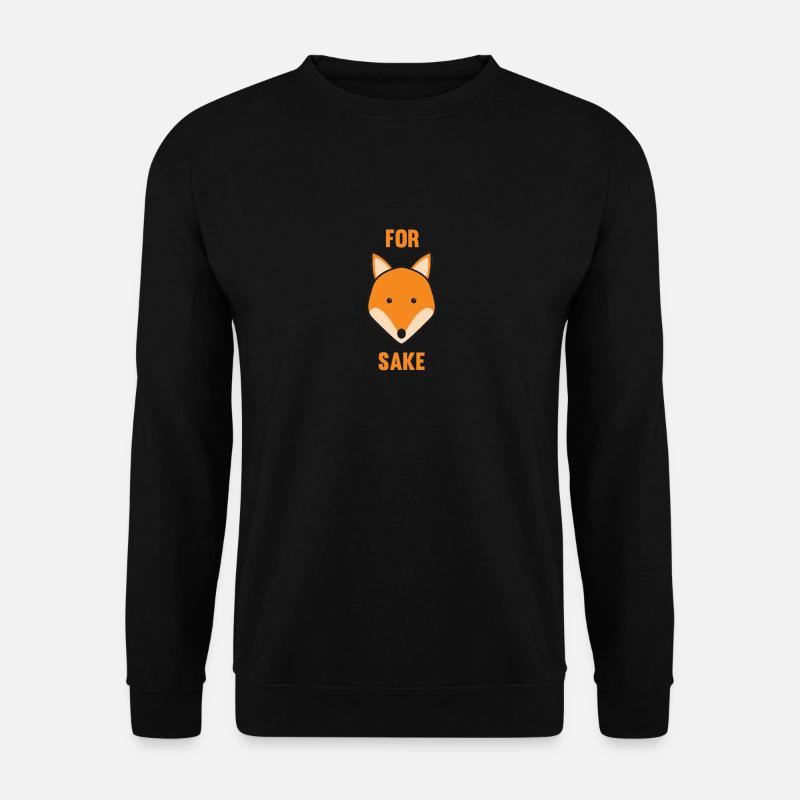 For Fox Sake - Unisex Sweatshirt - black