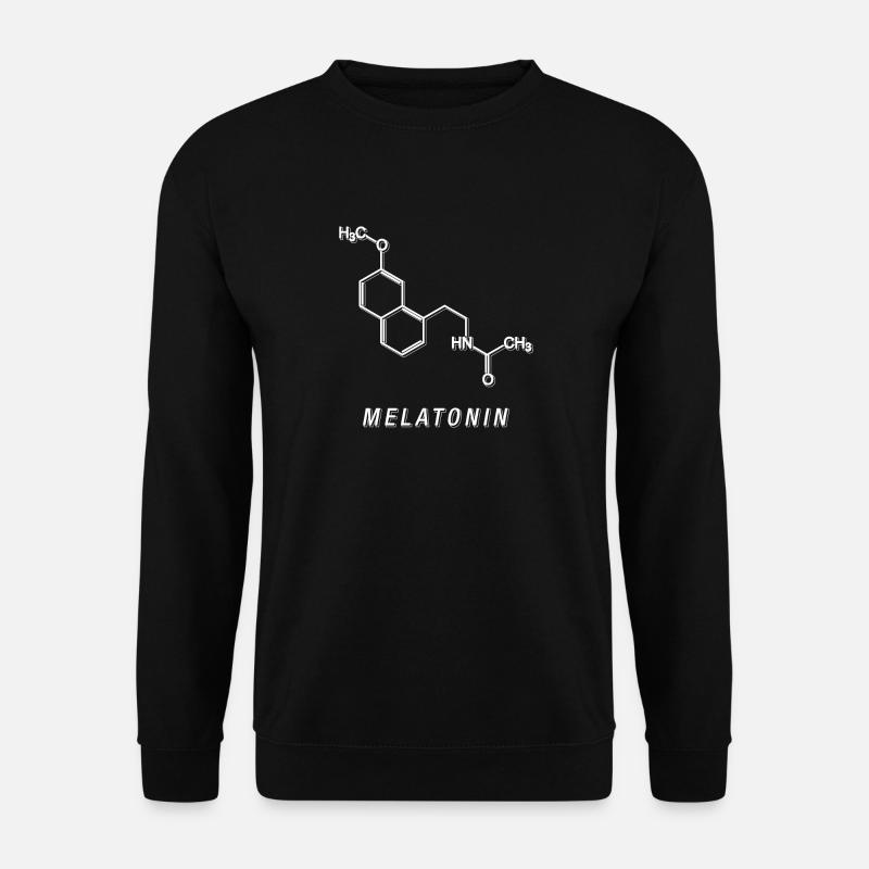 Melatonin formula - Unisex Sweatshirt - black