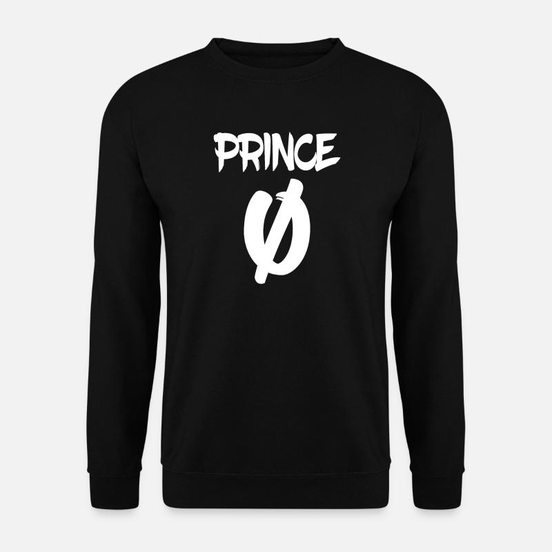Prinz sohn familie junge partner kind kinder neffe - Unisex Pullover - Schwarz