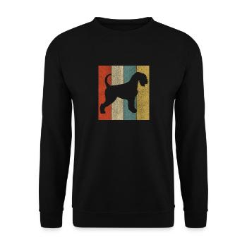 Miniature Schnauzer Dogs Gift Miniature Schnauzer - Unisex Sweatshirt - black - Front - Alina (178cm) & Michal (187cm)