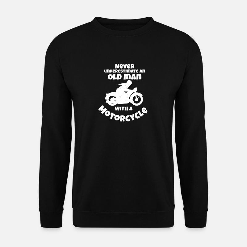 motorcycle - Unisex Sweatshirt - black