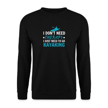 Kayak - Unisex Pullover - Schwarz - Vorne - Alina (178cm) & Michal (187cm)