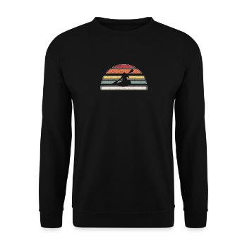 Kayak - Unisex Pullover - Schwarz - Vorne - Alina (178cm) & Michal (187cm)