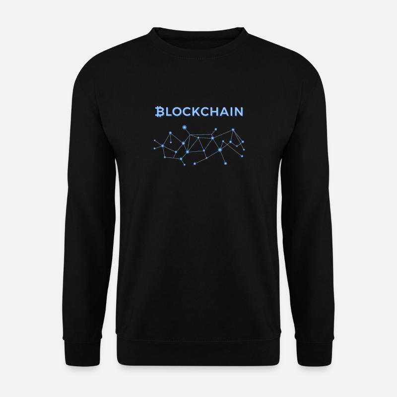 blockchain - Unisex Pullover - Schwarz