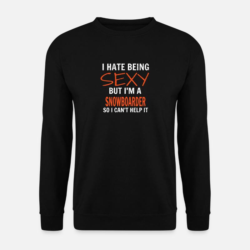snowboard - Unisex Sweatshirt - black