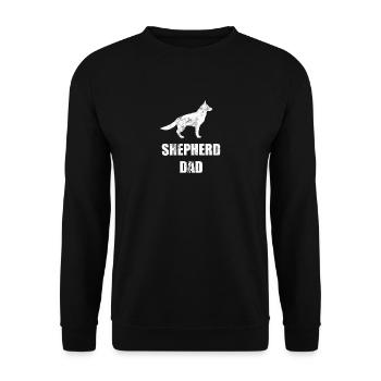 berger allemand - Sweat-shirt Unisexe - noir - Devant - Alina (178cm) & Michal (187cm)