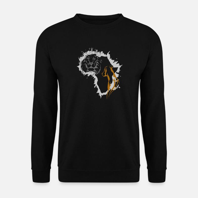 Rhodesian Ridgeback Lion Afrique amant RR - Sweat-shirt Unisexe - noir