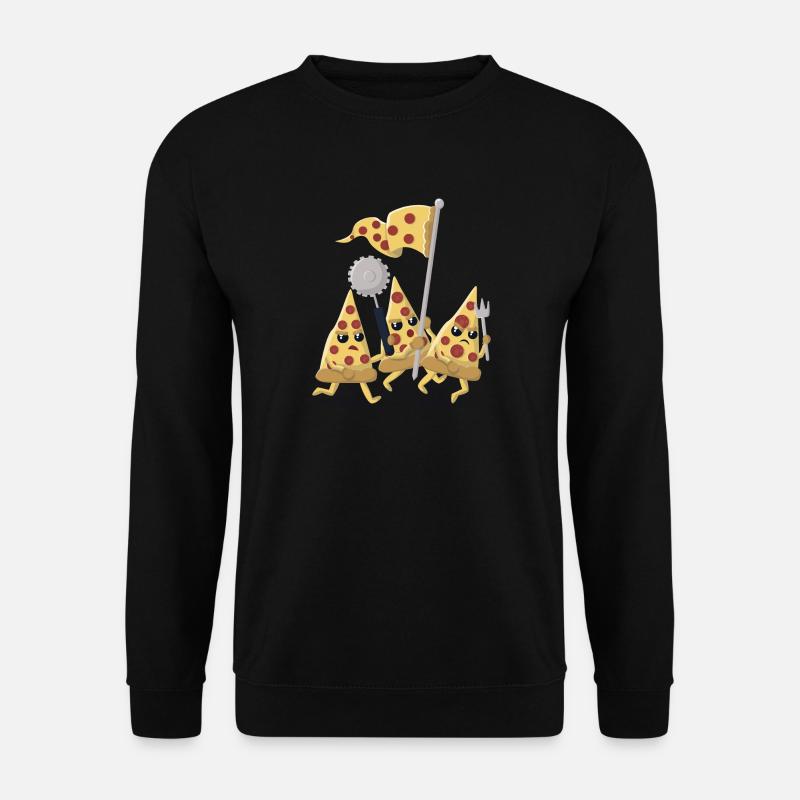 Pizza Revolution - Unisex Pullover - Schwarz