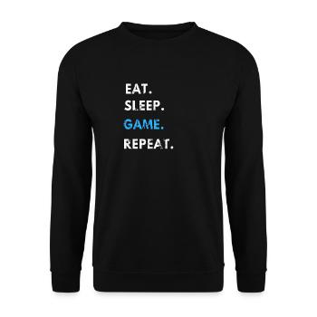 Jeux - Sweat-shirt Unisexe - noir - Devant - Alina (178cm) & Michal (187cm)