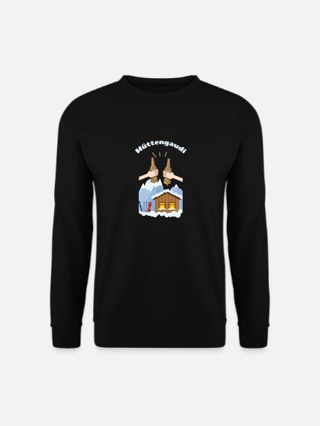 Hüttengaudi - Unisex Sweatshirt - black