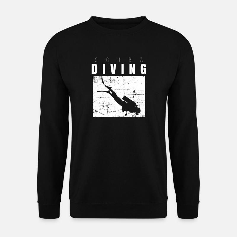 Diving - Unisex Sweatshirt - black