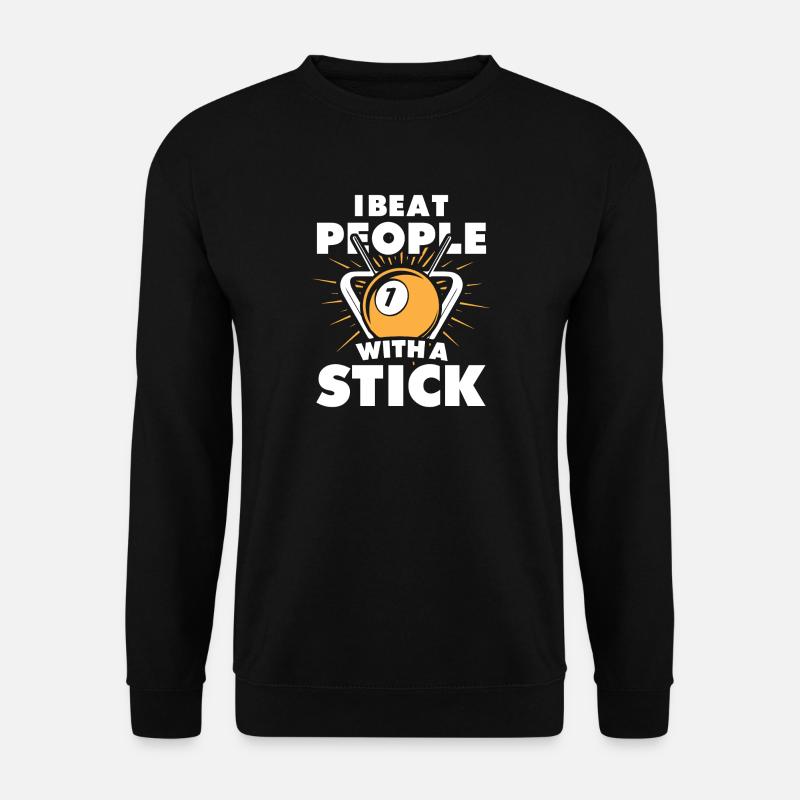 billiards - Unisex Sweatshirt - black