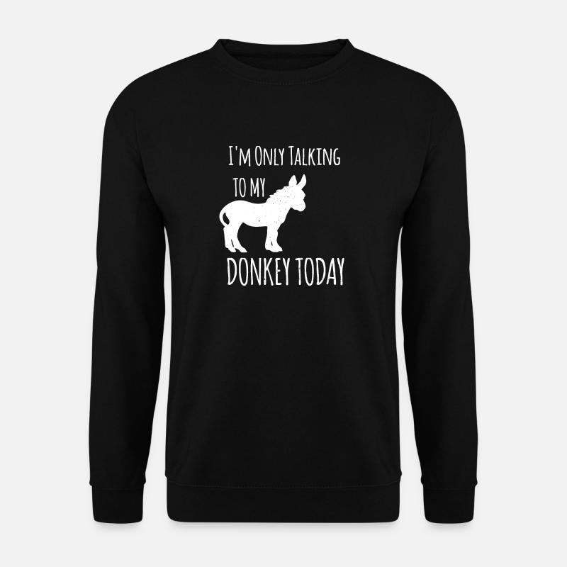 Esel - Unisex Pullover - Schwarz