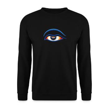 Traditional Archery Gift for a Professional or - Unisex Sweatshirt - black - Front - Alina (178cm) & Michal (187cm)