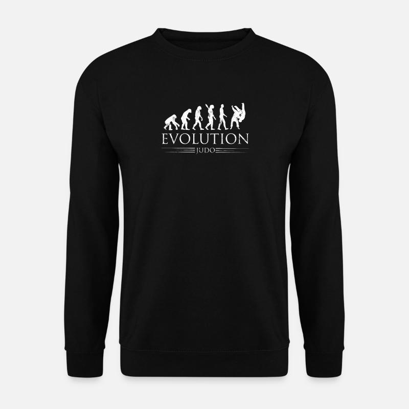 Judo Fighter Evolution - Sweat-shirt Unisexe - noir
