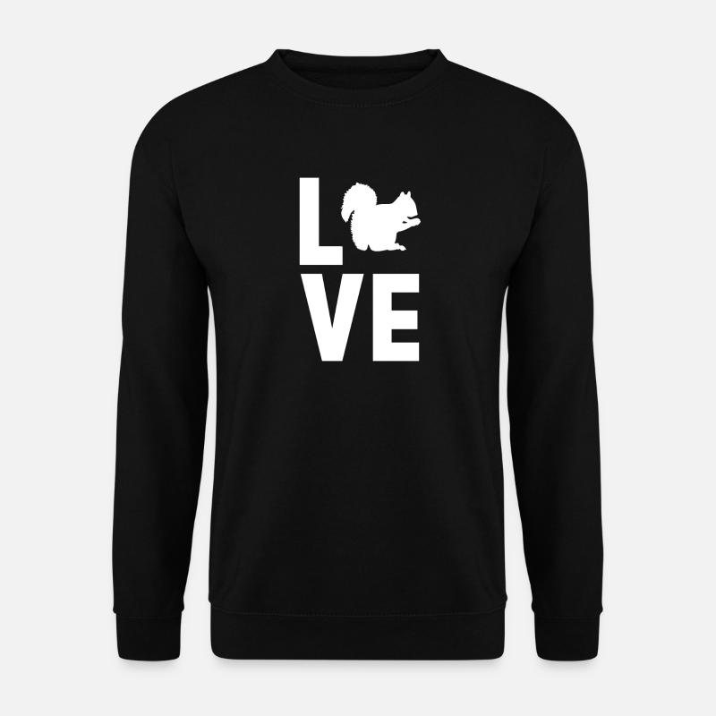 Eichhörnchen - Unisex Pullover - Schwarz