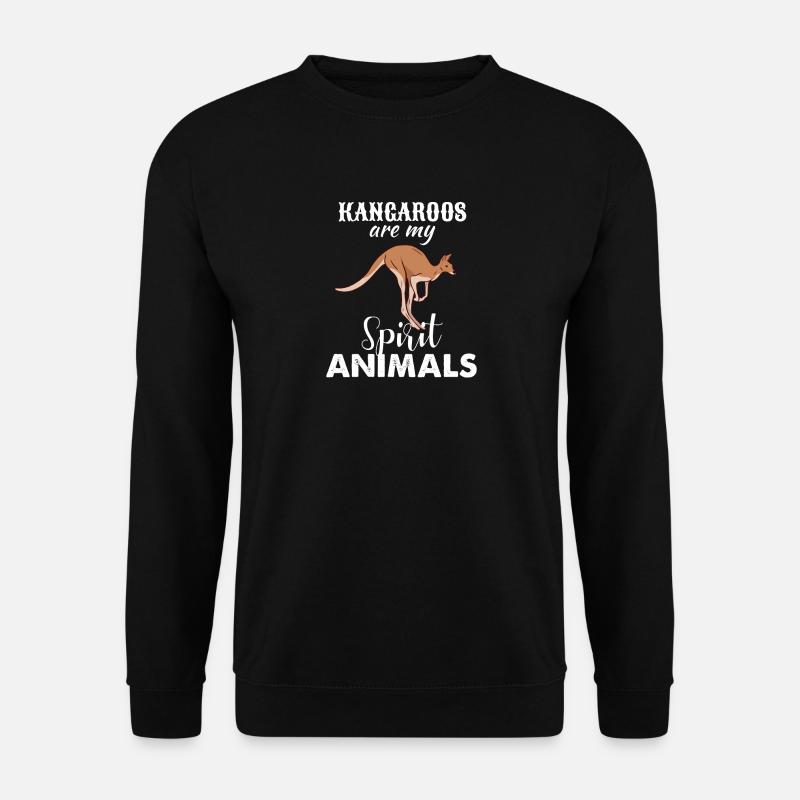 kangaroo - Unisex Sweatshirt - black