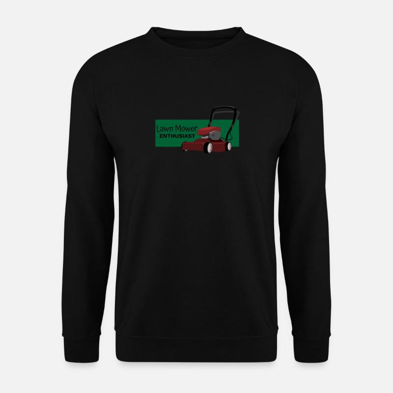 Lawn Mower Enthusiast - Unisex Pullover - Schwarz