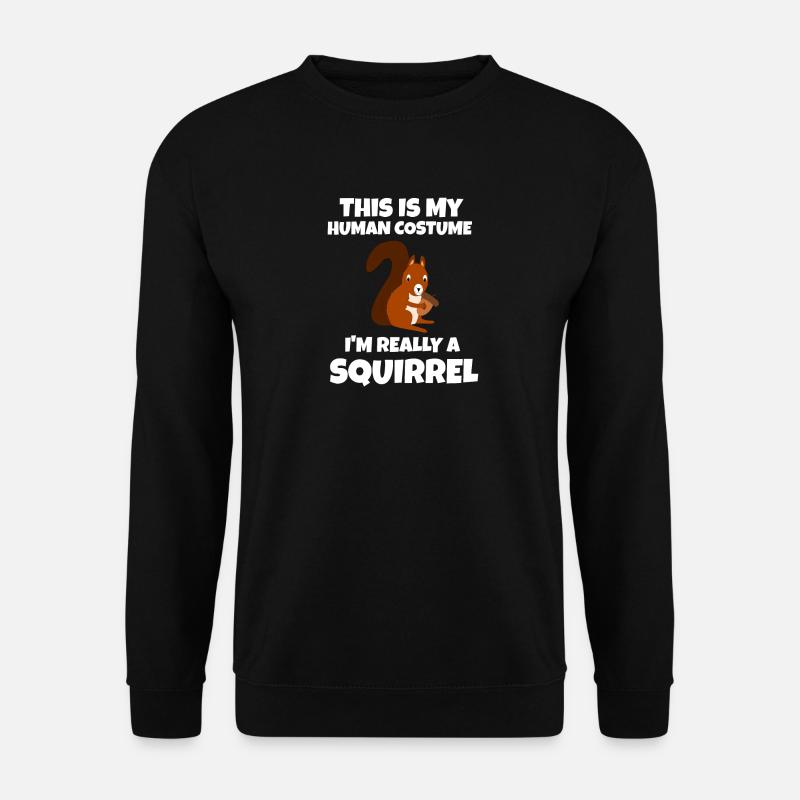 Eichhörnchen - Unisex Pullover - Schwarz