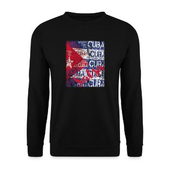 Salsa Cuba Dance - Salsa Dancer Gift - Sweat-shirt Unisexe - noir - Devant - Alina (178cm) & Michal (187cm)