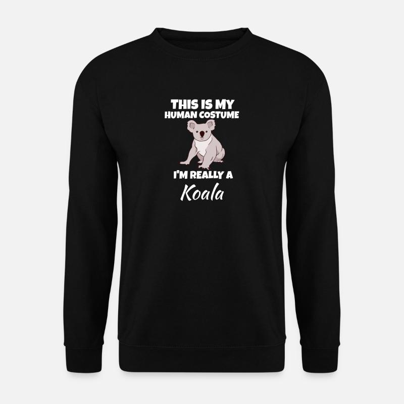 koala - Sweat-shirt Unisexe - noir