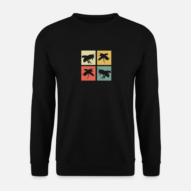Biene - Unisex Pullover - Schwarz