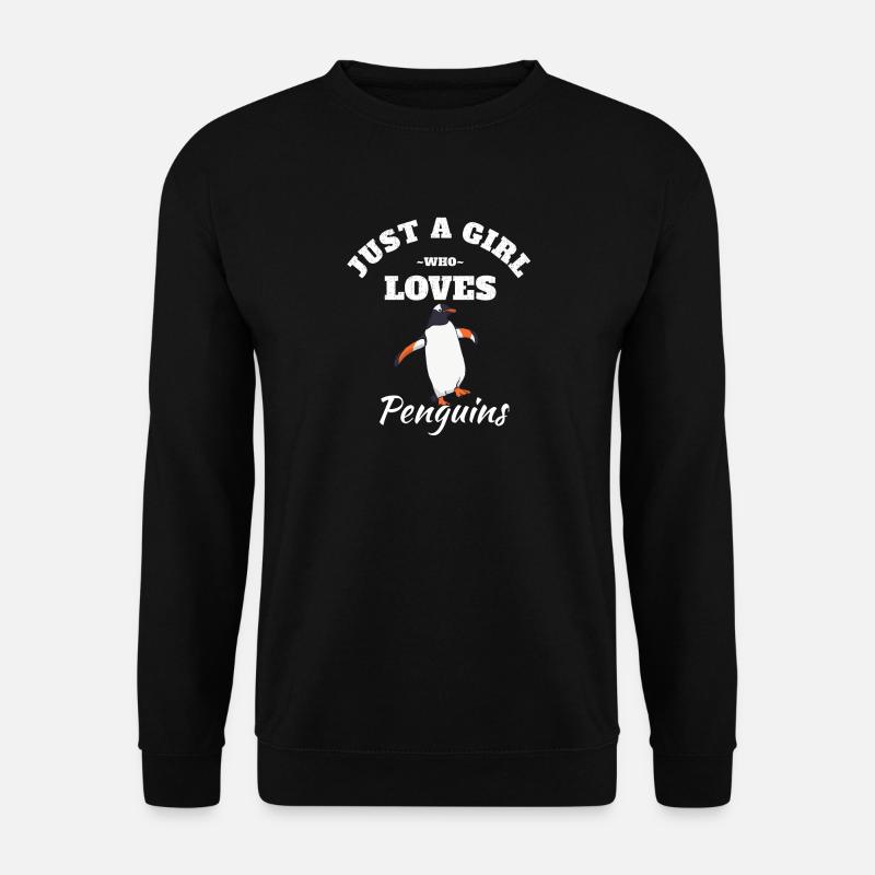 Pinguin - Unisex Pullover - Schwarz