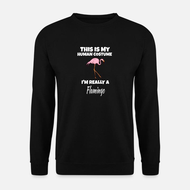 flamingo - Unisex Sweatshirt - black