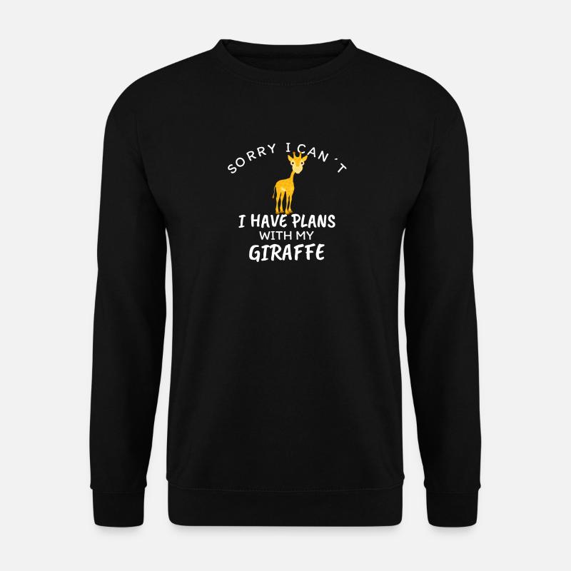 giraffe - Unisex Sweatshirt - black