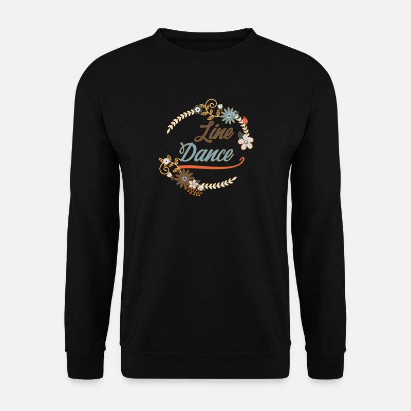 Line dance - Line Dancing T-Shirt - Unisex Pullover - Schwarz