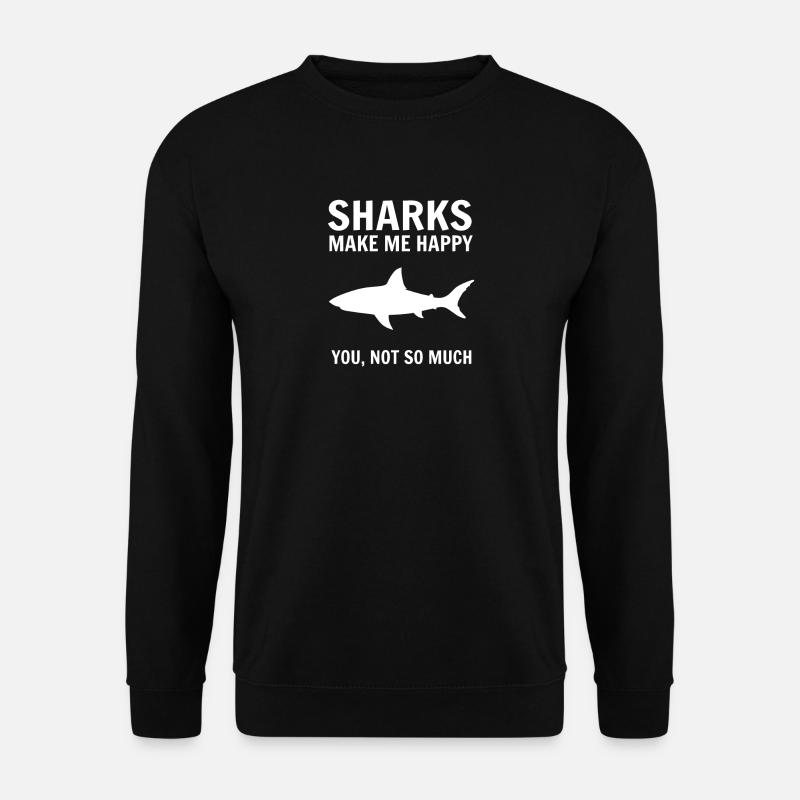 Hai - Unisex Pullover - Schwarz