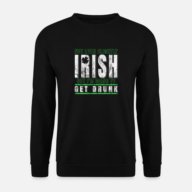 Irisches Glückskleeblatt - Unisex Pullover - Schwarz