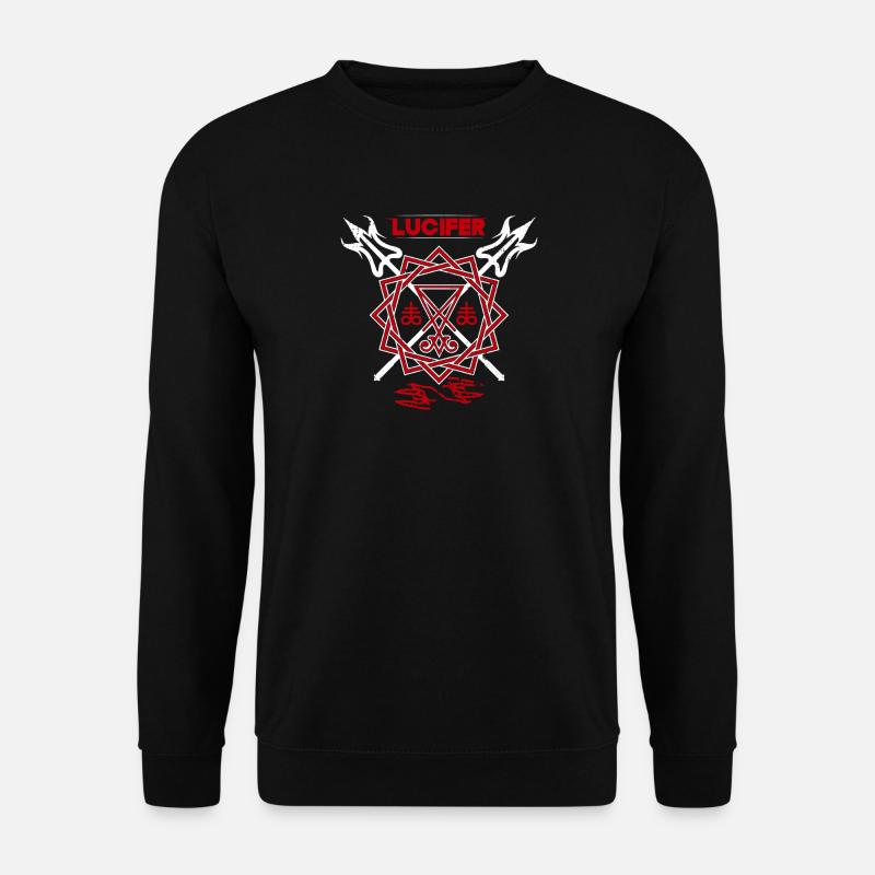 Lucifer demon Satan - Unisex Sweatshirt - black