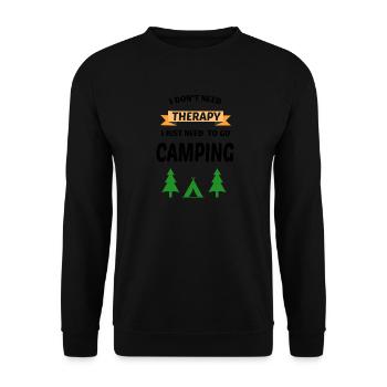 Pfadfinder, Scouts, Naturliebhaber - Tshirt - Unisex Pullover - Schwarz - Vorne - Alina (178cm) & Michal (187cm)