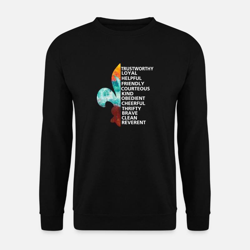 Pfadfinder, Scouts, Naturliebhaber - Tshirt - Unisex Pullover - Schwarz