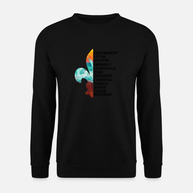 Scouts, Scouts, Nature Lovers - Tshirt - Unisex Sweatshirt - black