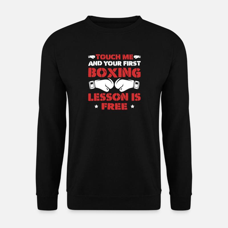 boxing - Unisex Pullover - Schwarz