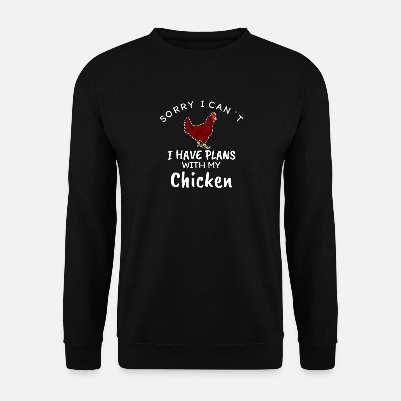 chicken - Unisex Sweatshirt - black