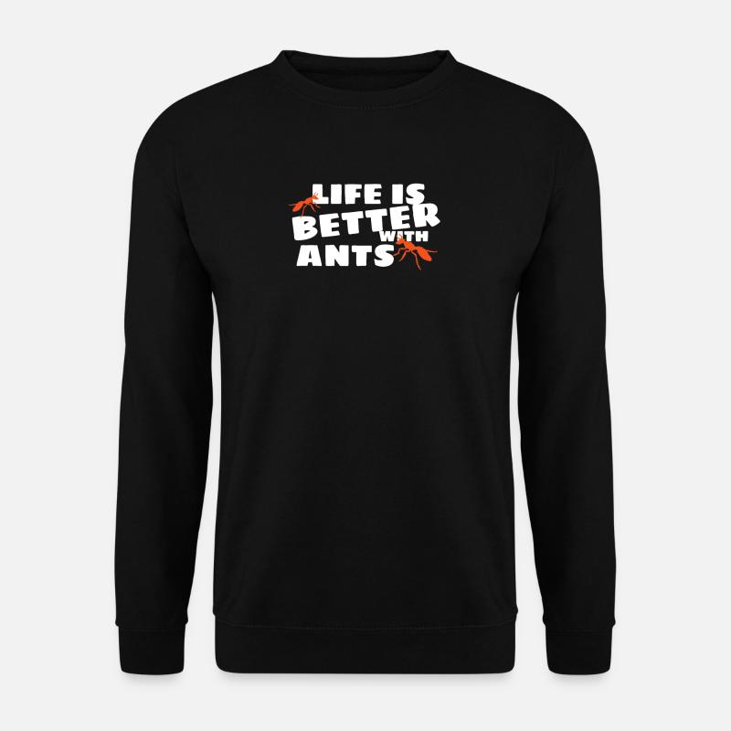 Ameise - Unisex Pullover - Schwarz