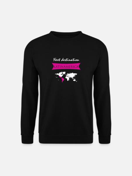 Latinamerica Lateinamerika Geschenkidee - Unisex Pullover - Schwarz