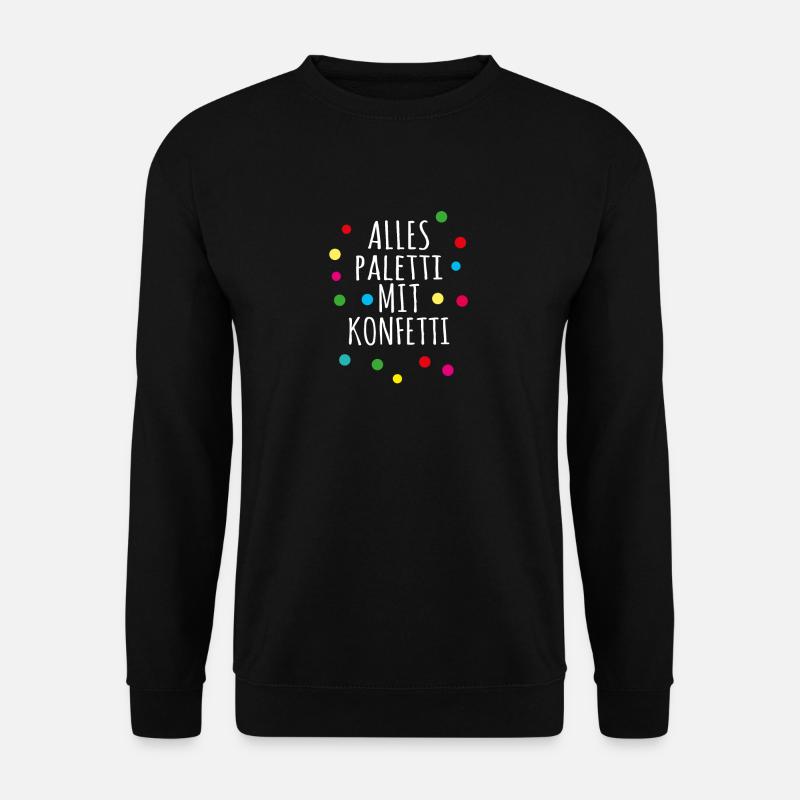 Mardi Gras Carnival - Unisex Sweatshirt - black