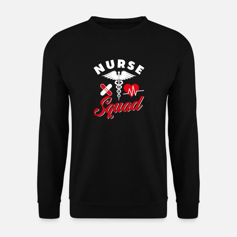 Nurse Squad - Unisex Pullover - Schwarz
